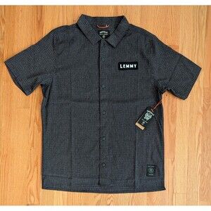 Roark Run Amok Motorhead Lemmy Bless Up Trail Running Shirt Black Mens M NWT $95